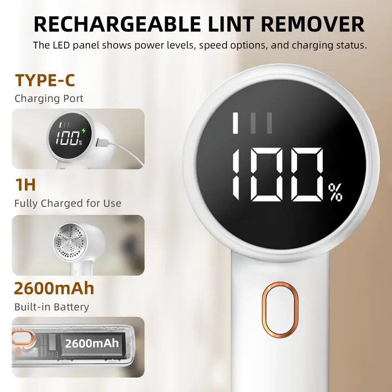 🔥Electric Lint Remover Rechargeable, Safety Protection Device, Electric Lint Remover Rechargeable-Remifa®
