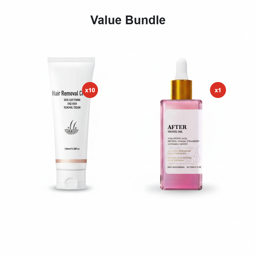 Versatile Aromatic Mild Formula Hair Removal Cream