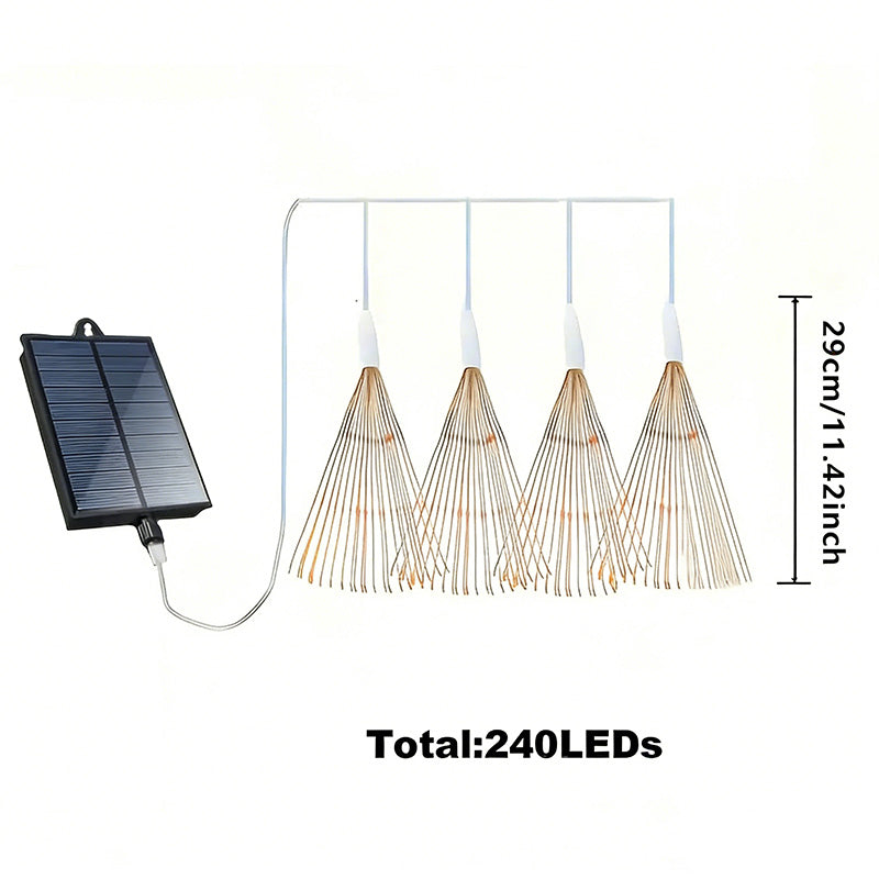 🔥48% discount while stocks last!🎉Solar fireworks fairy lights for gardens and parties