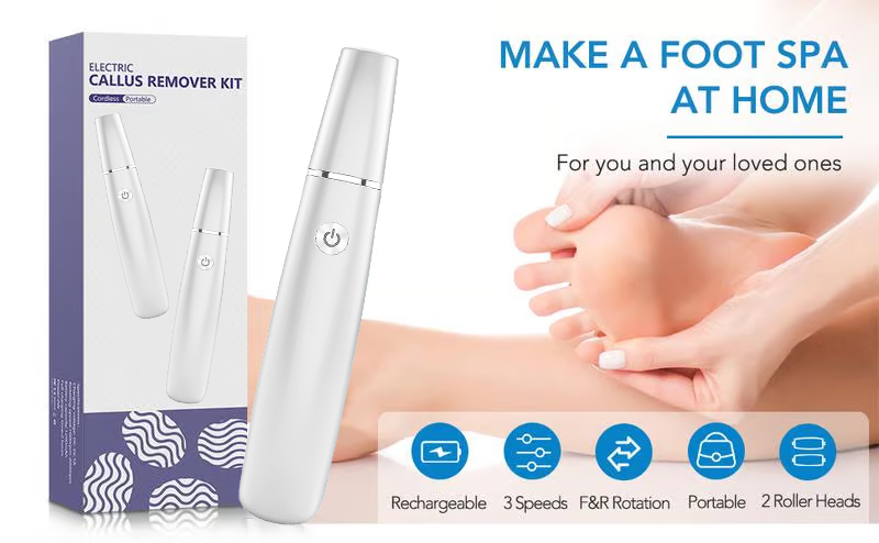 60%off🔥Last Day Special Price £16.99!!💥-🎁Portable Electric Feet Callus Remover (Copy)