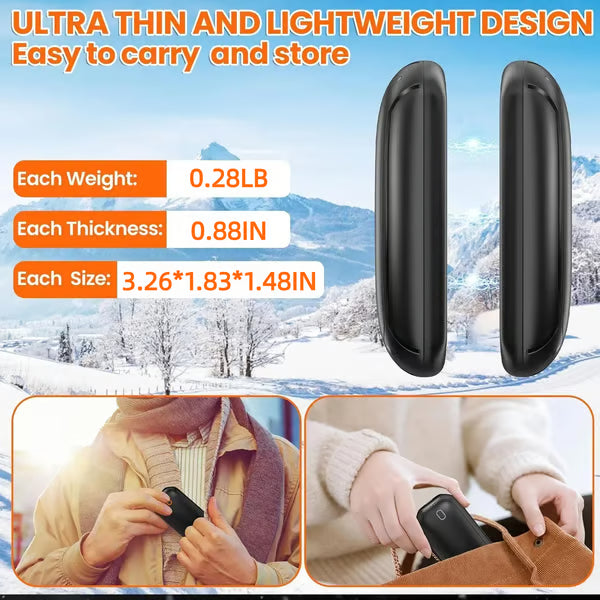 🎁2 Packs Magnetic Hand Warmers Rechargeable -Remifa®