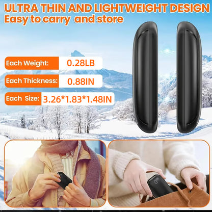 🎁2 Packs Magnetic Hand Warmers Rechargeable -Remifa®