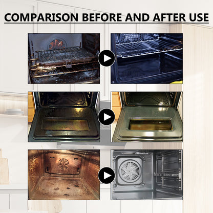 🧼 BUY 2 GET 1 FREE! ✨ Oven & Grill Cleaner Spray – Dissolves Grease in 5 Mins, No Scrubbing & Eliminates Odors 🔥