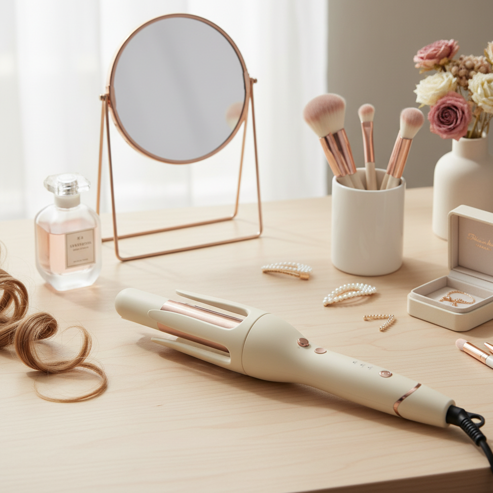 🎉 New Year Special Offer: 60% OFF 💖 Next-Gen Automatic Ceramic Heated Curling Wand -Remifa®
