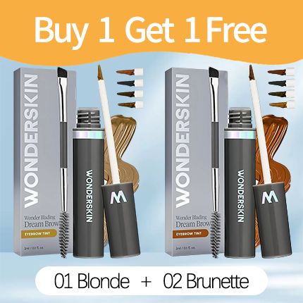 💜Wonderskin WONDER BLADING Dream Brow Gel Serum – Waterproof, Volumising, Buildable Colour & Brow-Boosting Care for Fuller, Healthier Brows Makeup