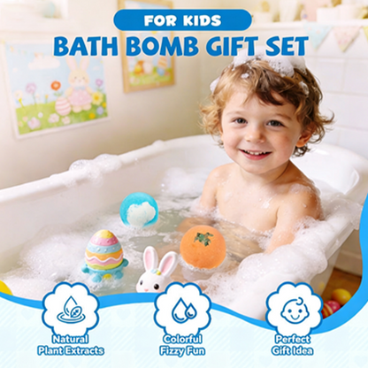 🛁 [12-piece gift set with bath bombs for children 💙] – A new surprise from the underwater world every day for 12 days! 🐳 🎁