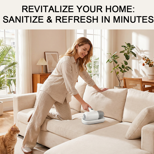 60%off🌟Fully upgraded⚡50K+ SOLD!💝Bed vacuum cleaner with UV-C light – beating, vacuuming, and UV sterilization all in one!💥 (Copy)