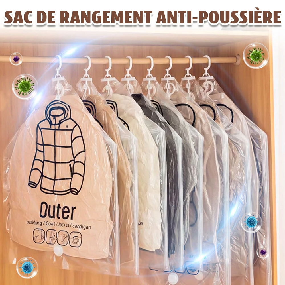 ⏳LAST DAY SALE 50% OFF!!🔥Hanging Vacuum Storage Bags