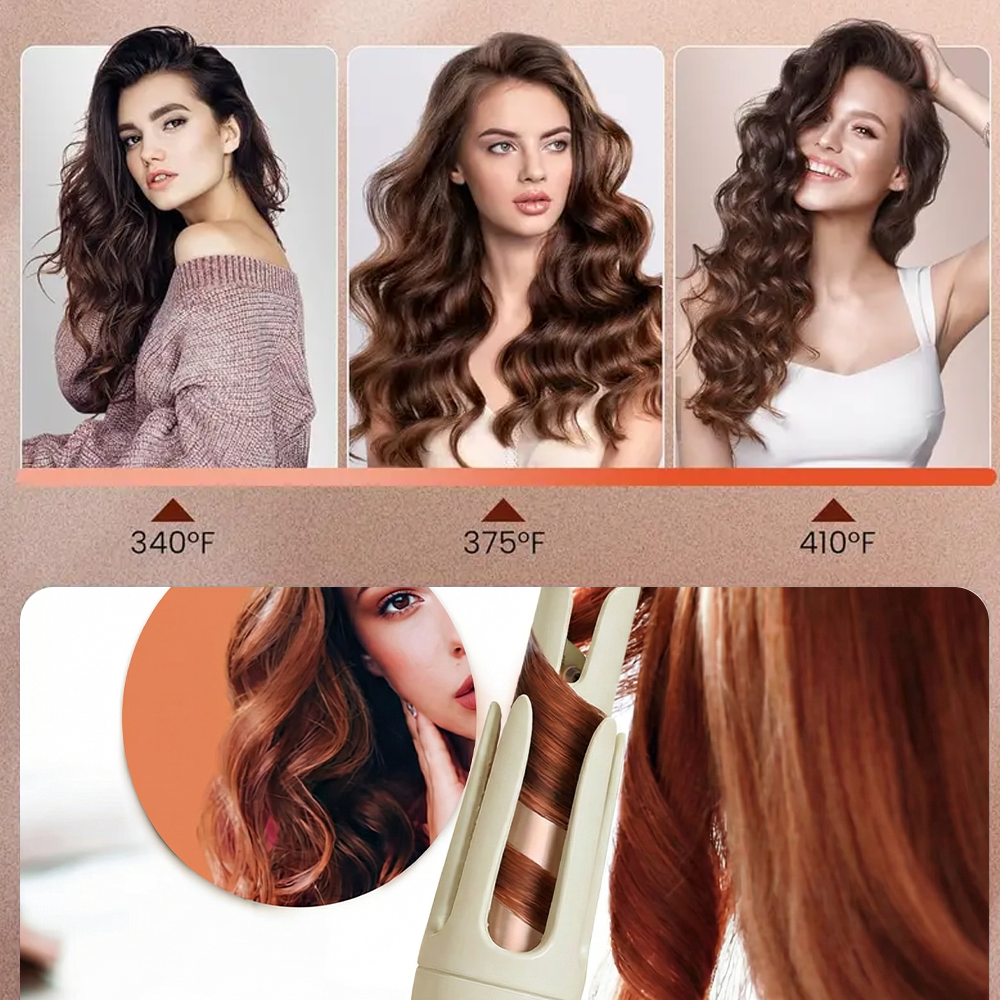 🎉 New Year Special Offer: 60% OFF 💖 Next-Gen Automatic Ceramic Heated Curling Wand -Remifa®
