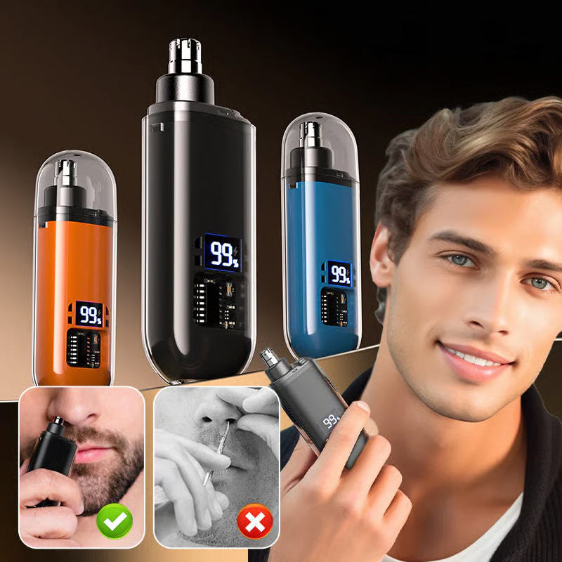 🔥Last Day 70% OFF🎉 Upgrade Your Grooming — Smart Nose & Ear Hair Tool😎（Buy 1 Get 1 Free）