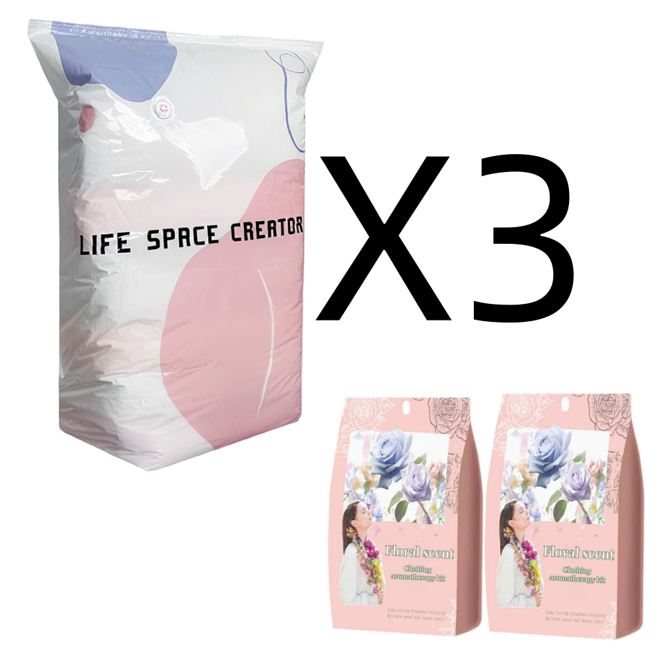 🧳💨 50% OFF! No‑Pump Vacuum Storage Bags – Press & seal, no pump needed. Saves 80% space, keeps clothes dry & dust‑free. Perfect for bulky bedding & off‑season gear. 🛏️🗄️