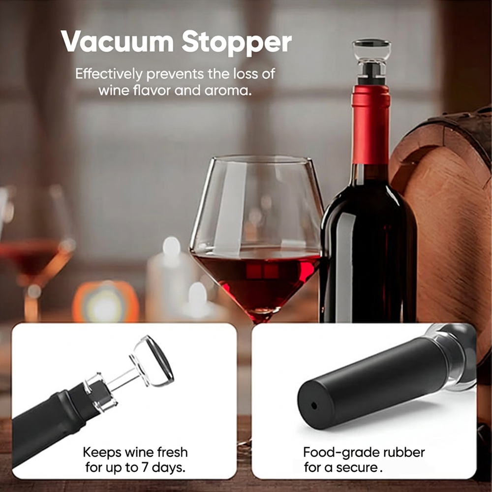 Electric Wine Opener Set