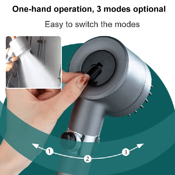 🎅 Saint's Day Exclusive Offer! 50% Off ✨ Click and Apply🚿 Multi-Functional High-Pressure Shower Head Set