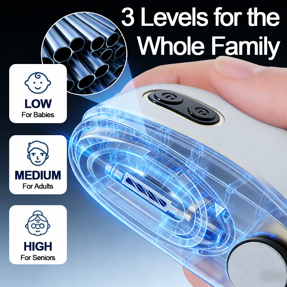 80%off💥LAST DAY SALE 50% OFF💥 2-in-1 Electric Nail Clipper & Polisher 🏆 Universal automatic nail file for adults and children👶 (Copy)