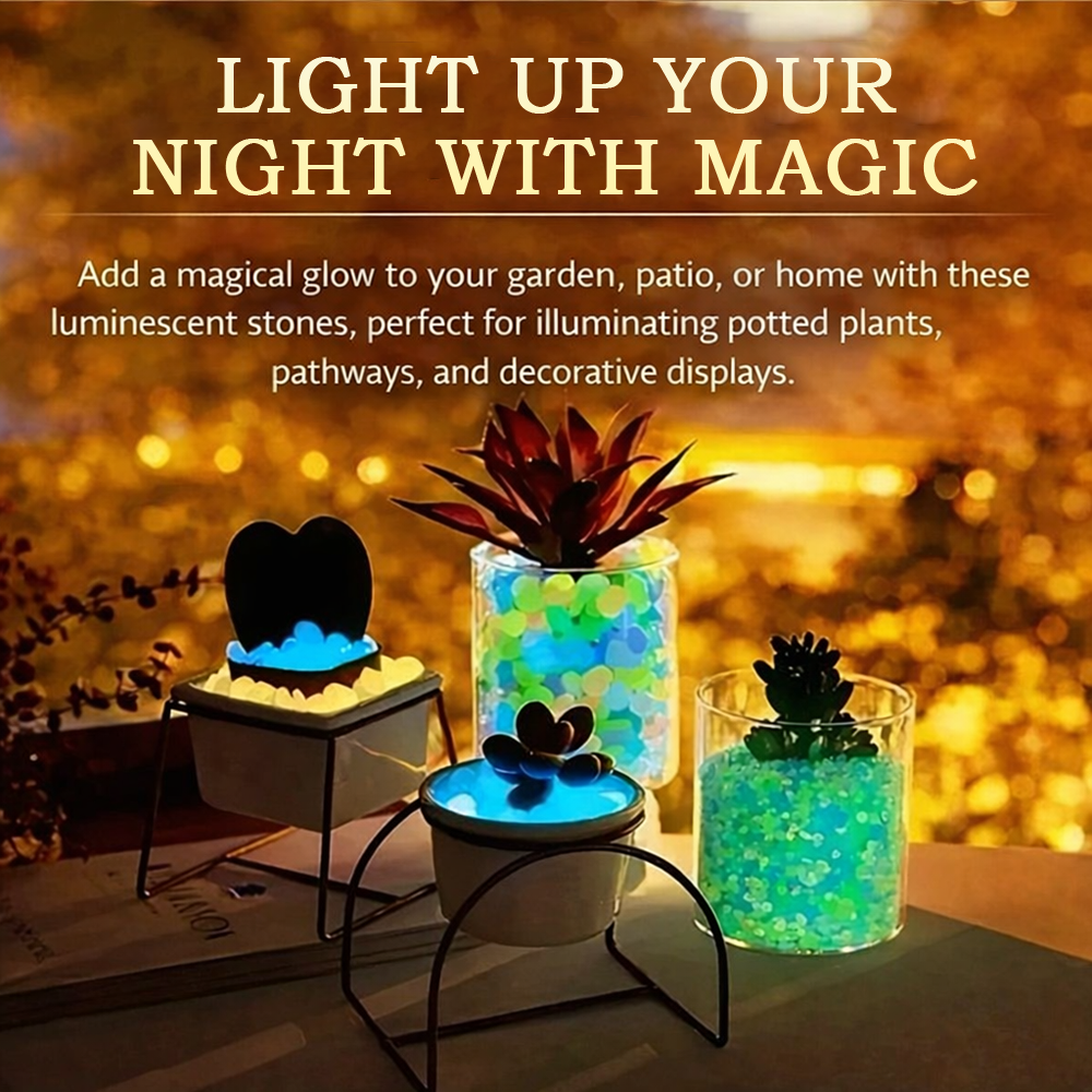 🔥Buy 1000 Get 1000 Free🔥Luminous Stones for Garden & Home Decoration