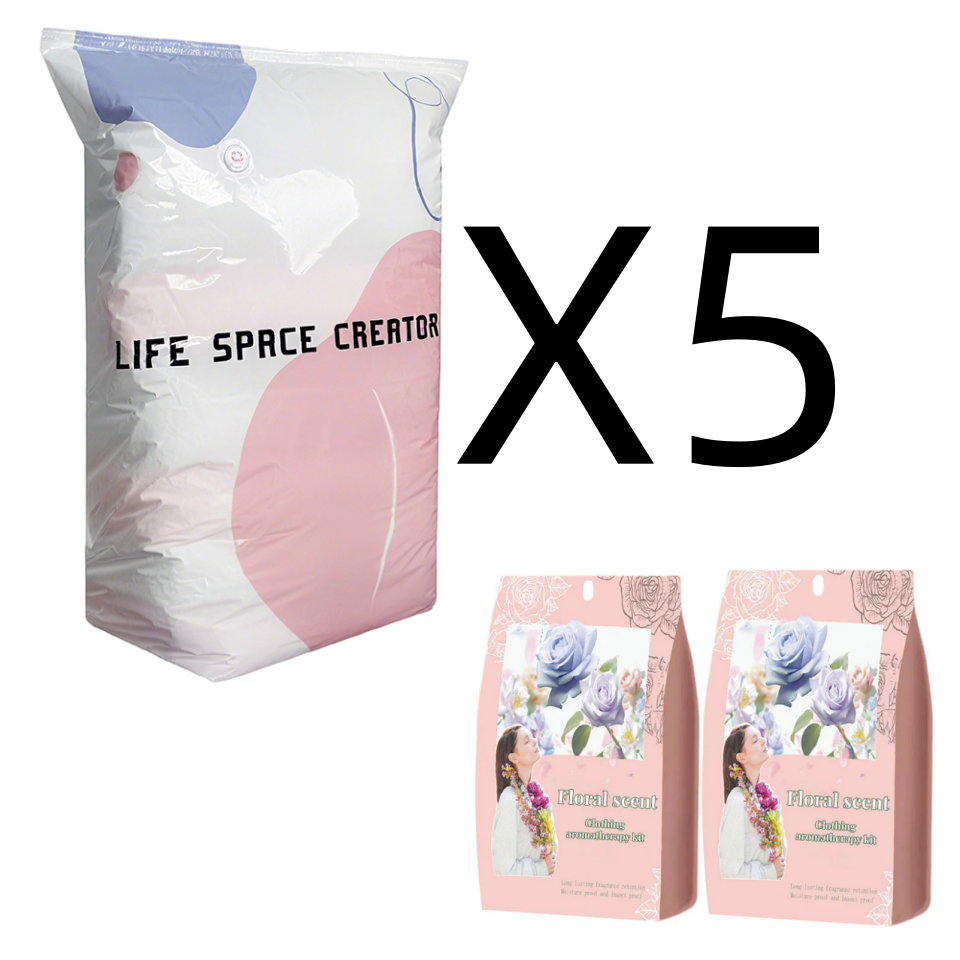 🧳💨 50% OFF! No‑Pump Vacuum Storage Bags – Press & seal, no pump needed. Saves 80% space, keeps clothes dry & dust‑free. Perfect for bulky bedding & off‑season gear. 🛏️🗄️