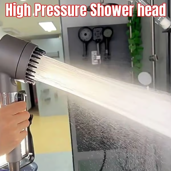 🎅 Saint's Day Exclusive Offer! 50% Off ✨ Click and Apply🚿 Multi-Functional High-Pressure Shower Head Set