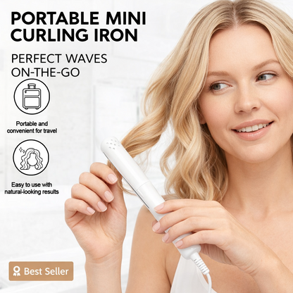 🎁 2-in-1 Mini Curling Iron -Remifa®