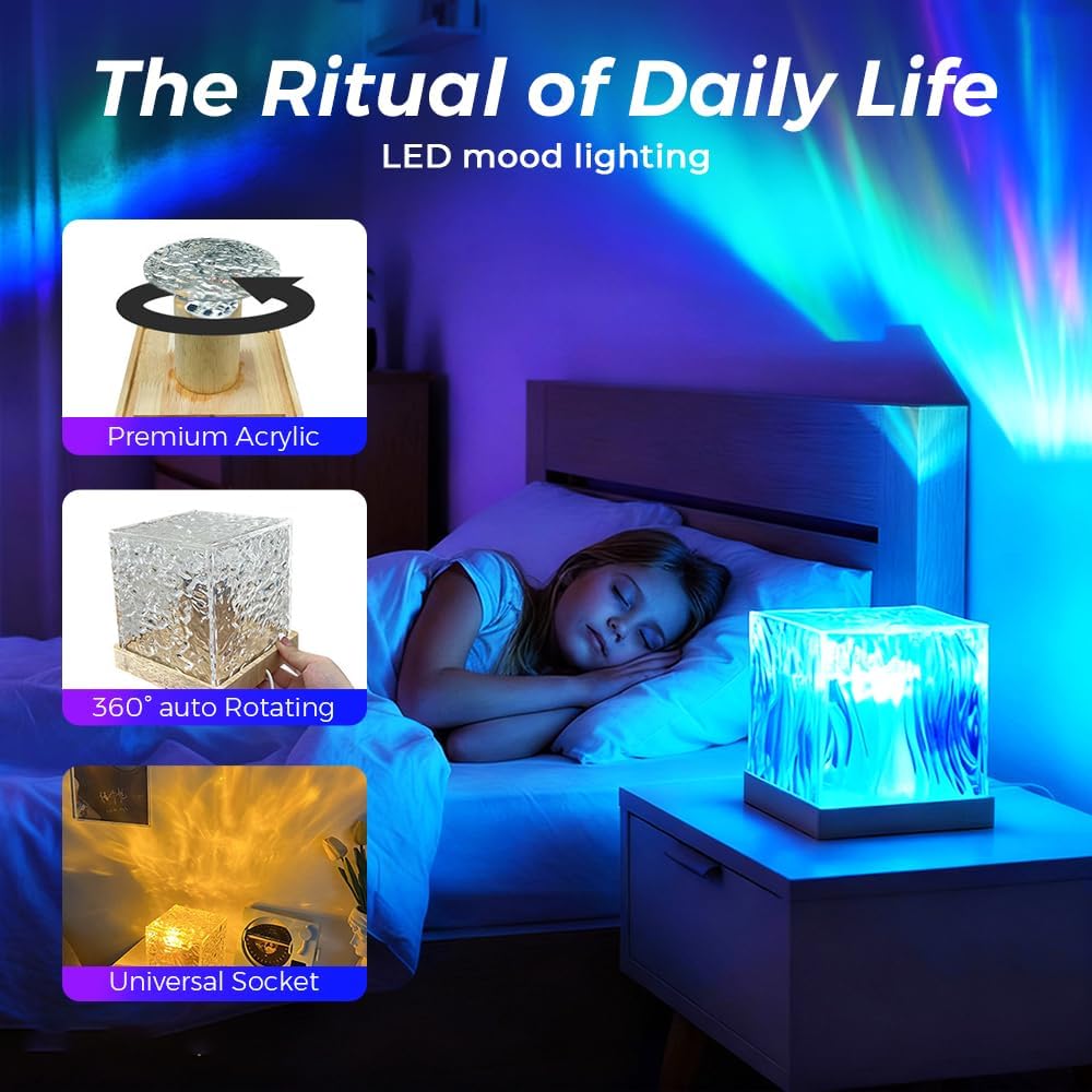 Northern Dreamscape Projector, 2026 New16 Color Aurora Light Projector, Mood Lighting for Bedroom, Perfect Christmas Gifts for Teens, Aurora Lamp for Decoration