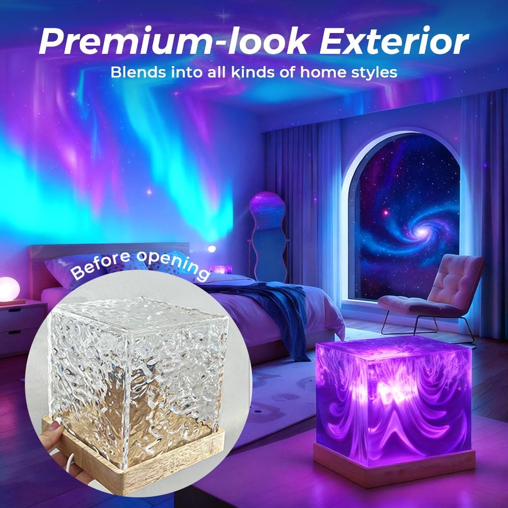 Northern Dreamscape Projector, 2026 New16 Color Aurora Light Projector, Mood Lighting for Bedroom, Perfect Christmas Gifts for Teens, Aurora Lamp for Decoration