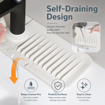 Silicone Self-Draining Sink Mat🔥🔥 Buy 2 Get 1 Free🔥🔥