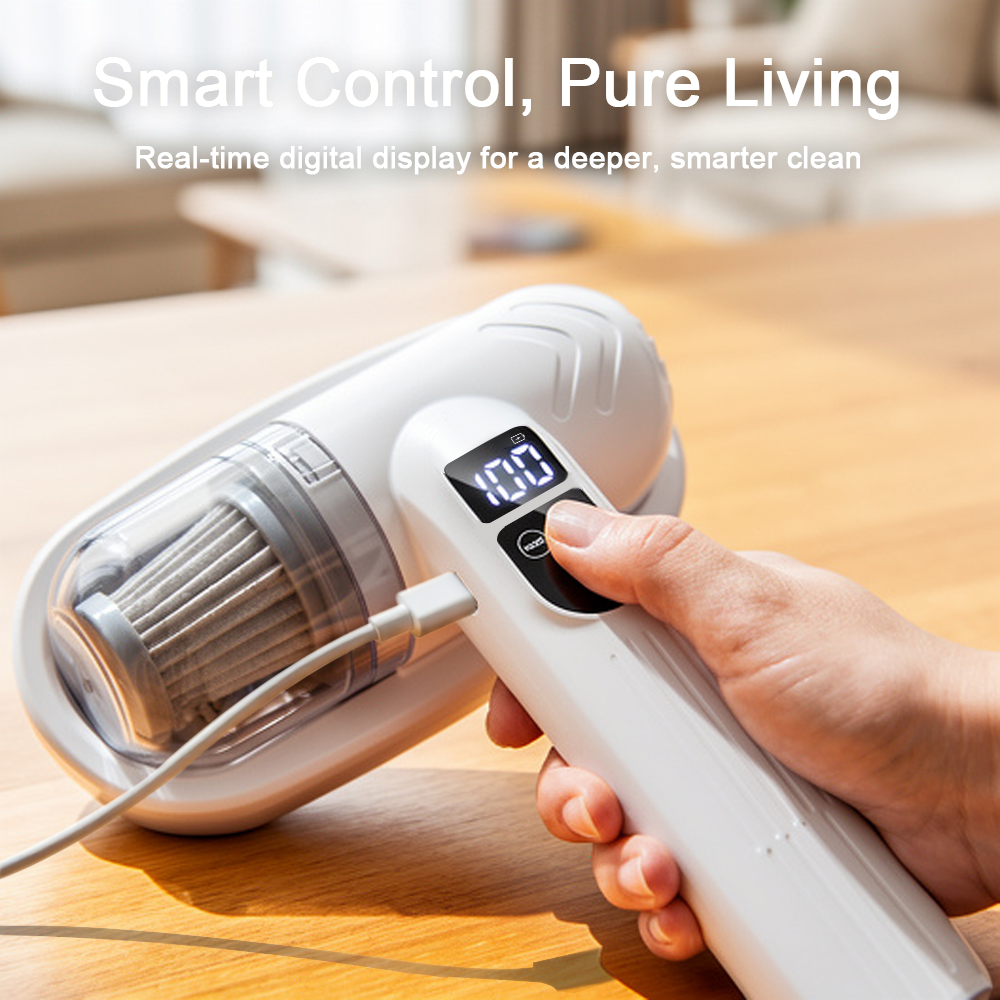 60%off🌟Fully upgraded⚡50K+ SOLD!💝Bed vacuum cleaner with UV-C light – beating, vacuuming, and UV sterilization all in one!💥 (Copy)