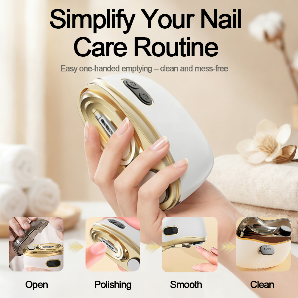 80%off💥LAST DAY SALE 50% OFF💥 2-in-1 Electric Nail Clipper & Polisher 🏆 Universal automatic nail file for adults and children👶 (Copy)