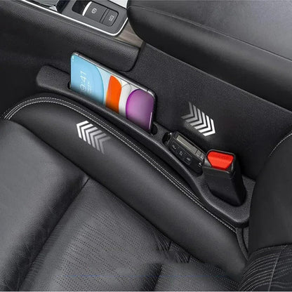🚗Stop Losing Your Phone Between Car Seats💺🌟Universal Seat-Gap Filler • Double-Slot Organizer🌟