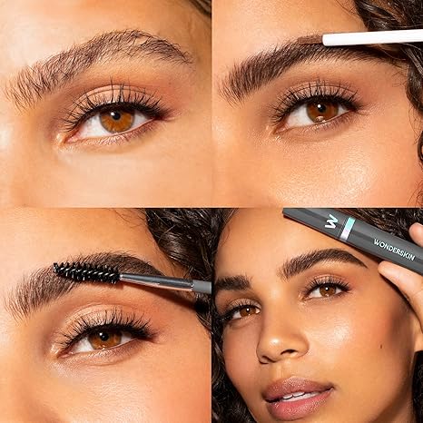 💜Wonderskin WONDER BLADING Dream Brow Gel Serum – Waterproof, Volumising, Buildable Colour & Brow-Boosting Care for Fuller, Healthier Brows Makeup