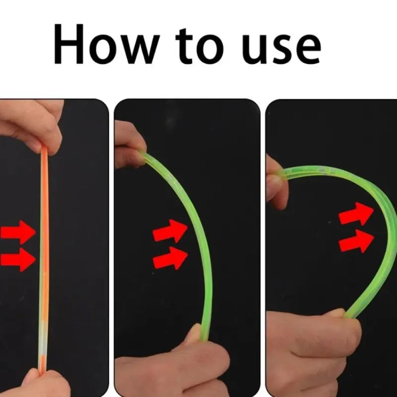 ✨ 10–50Pcs Fluorescence Sticks – Multicolor Glowing Sticks 🌈 Bright Colorful Light • 🔄 Bendable Glow Bracelets 🥳 Perfect for Parties & Night Events