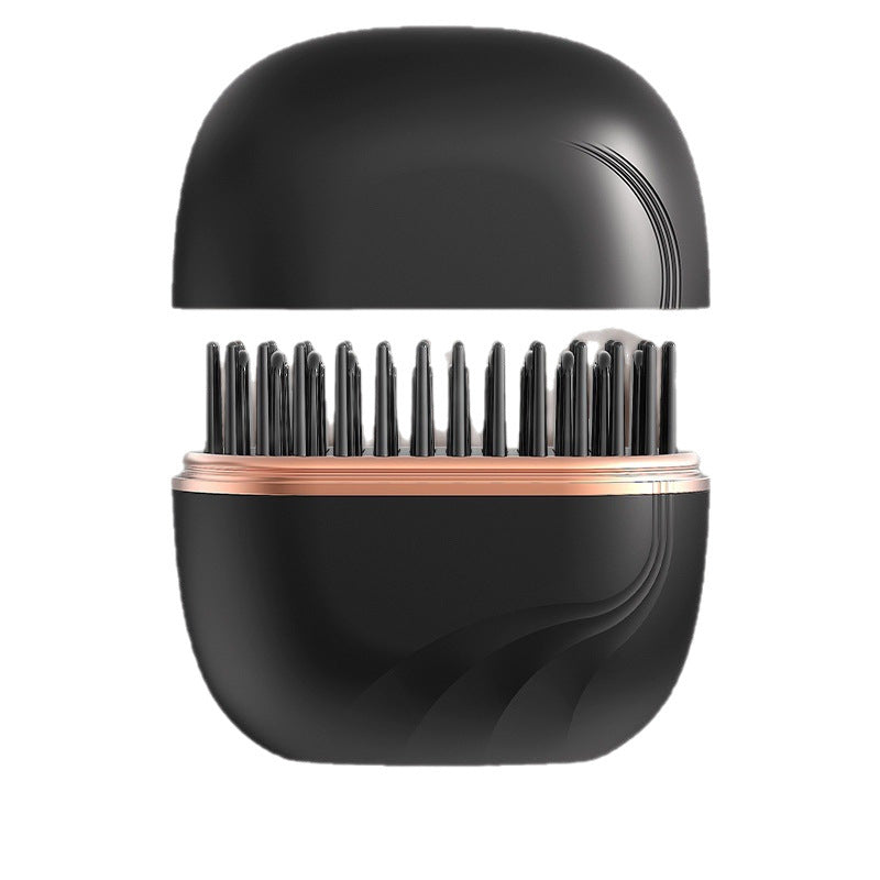 Mini Wireless Hair Straightener Comb – Portable Rechargeable Hair Styling Brush | Safe Heat, Smooth & Frizz-Free Hair