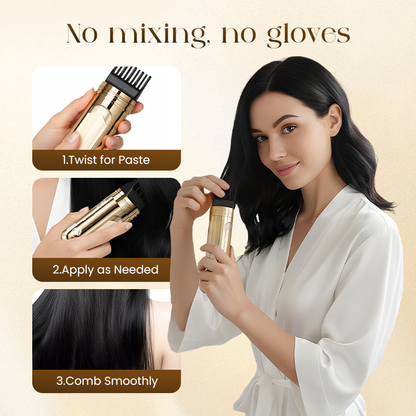 🔥Flash Sale💖2-in-1 Convenient Hair Dye Comb For Gray Hair