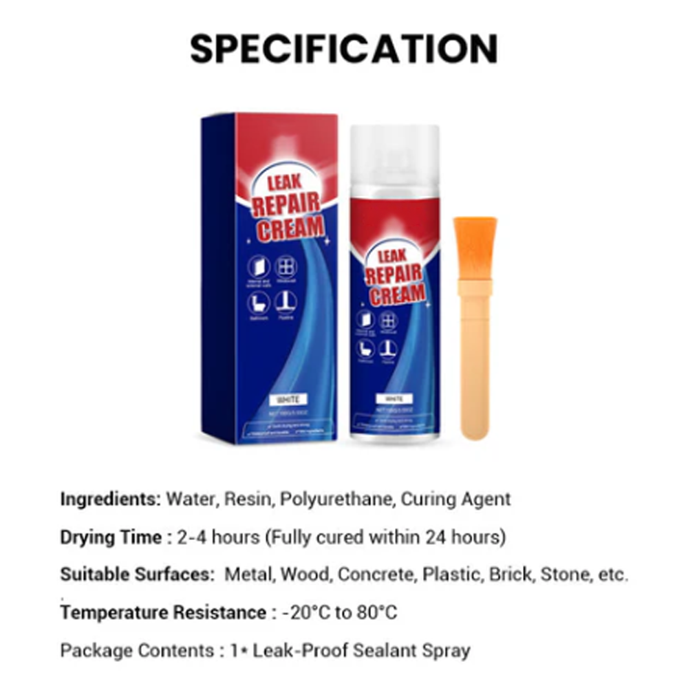 60%off 🔥Buy 2 Get 1 Free🔥Leak Repair Waterproof Sealant Spray (Copy)
