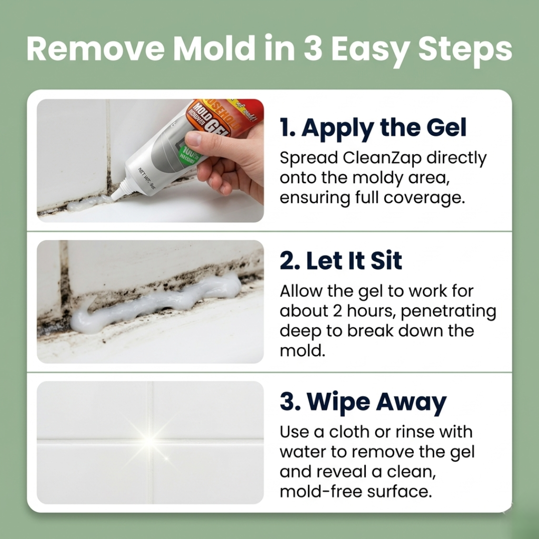 Household Cleaning Gel for Mold & Mildew