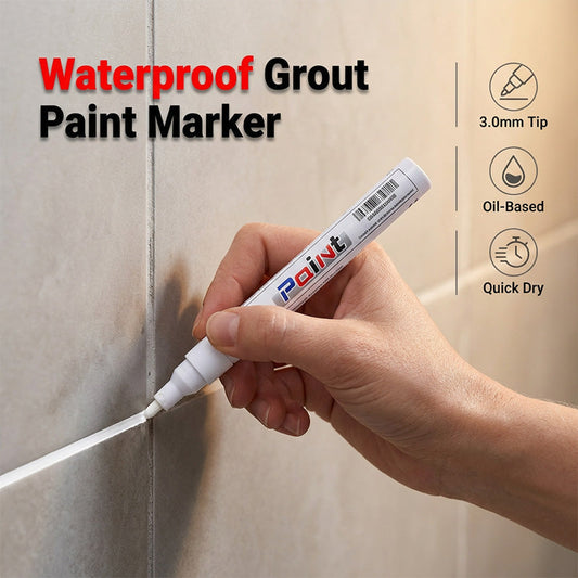 🔥Mold-resistant and waterproof ceramic tile grout pen