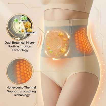 Moringa & Berberine 4-in-1 Microparticle Sculpting & Fat-Burning Shorts