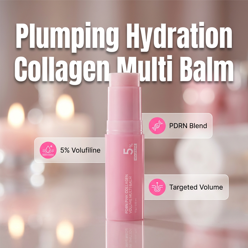 upsell-🥳60% OFF | Today Only!🥳💕PDRN Pink Collagen Volume Multi Balm | All In One Volufiline, PDRN, NAD Stick for Youthful-Looking