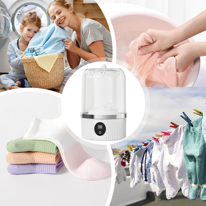 🔥Flash Sale(🚀50%OFF)⏳Portable small washing machine
