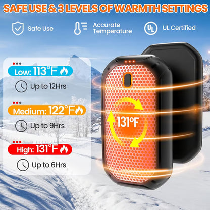 🎁2 Packs Magnetic Hand Warmers Rechargeable -Remifa®