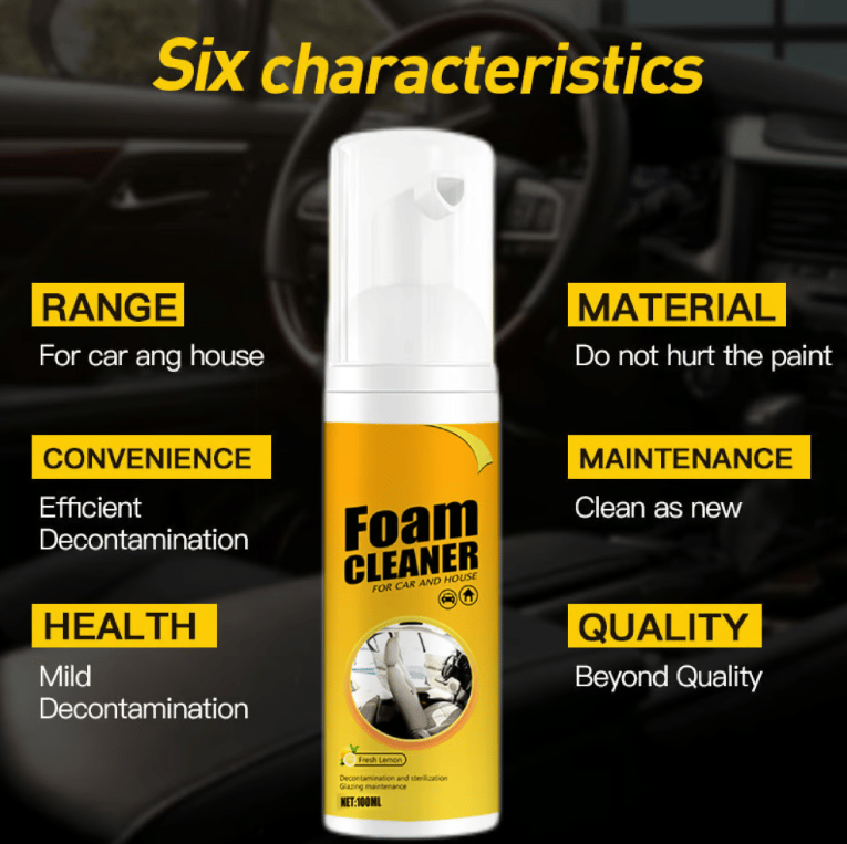 ⏰Buy 2 Get 1 Free🔥🏆 50K+ SOLD!💦Deep Clean Car Interior Spray