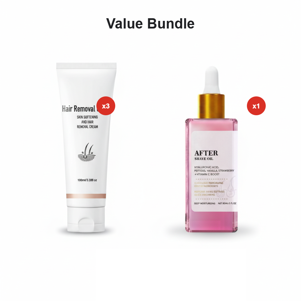 Versatile Aromatic Mild Formula Hair Removal Cream