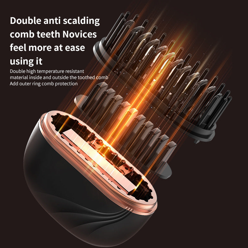 Mini Wireless Hair Straightener Comb – Portable Rechargeable Hair Styling Brush | Safe Heat, Smooth & Frizz-Free Hair