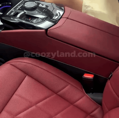 🚗Stop Losing Your Phone Between Car Seats💺🌟Universal Seat-Gap Filler • Double-Slot Organizer🌟