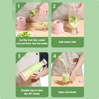 🔥 Flash Sale(🚀50%OFF) 🔥 Portable Juicer Bestseller | 🌟 Fresh Juice, Anytime, Anywhere! -Remifa®