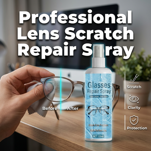 🧼 BUY 2 GET 1 FREE! ✨Professional Lens Scratch Repair Spray👓