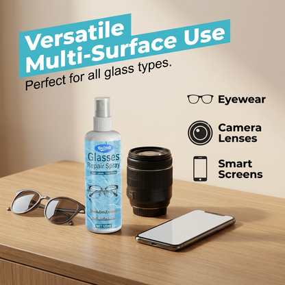 🧼 BUY 2 GET 1 FREE! ✨Professional Lens Scratch Repair Spray👓