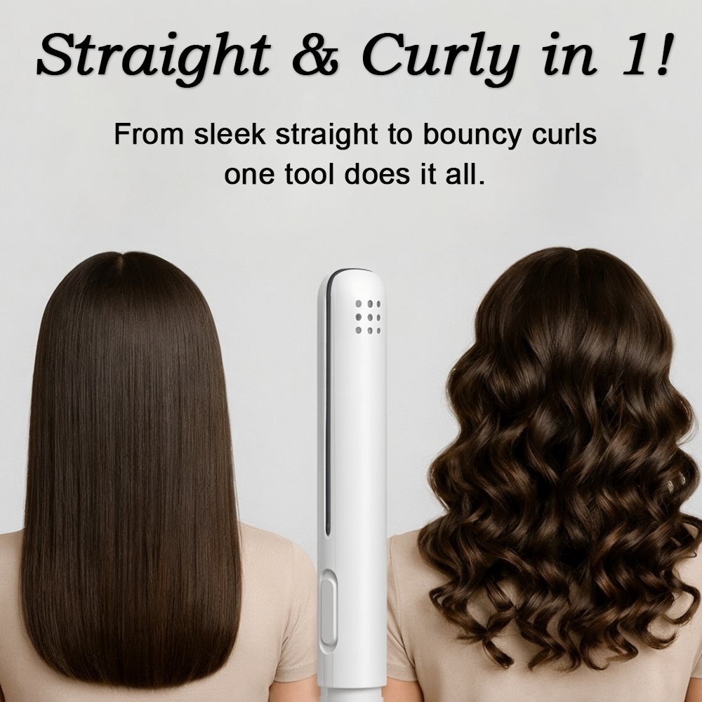 🎁 2-in-1 Mini Curling Iron -Remifa®