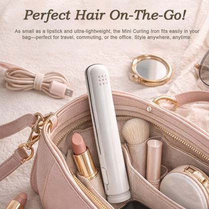 🎁 2-in-1 Mini Curling Iron -Remifa®