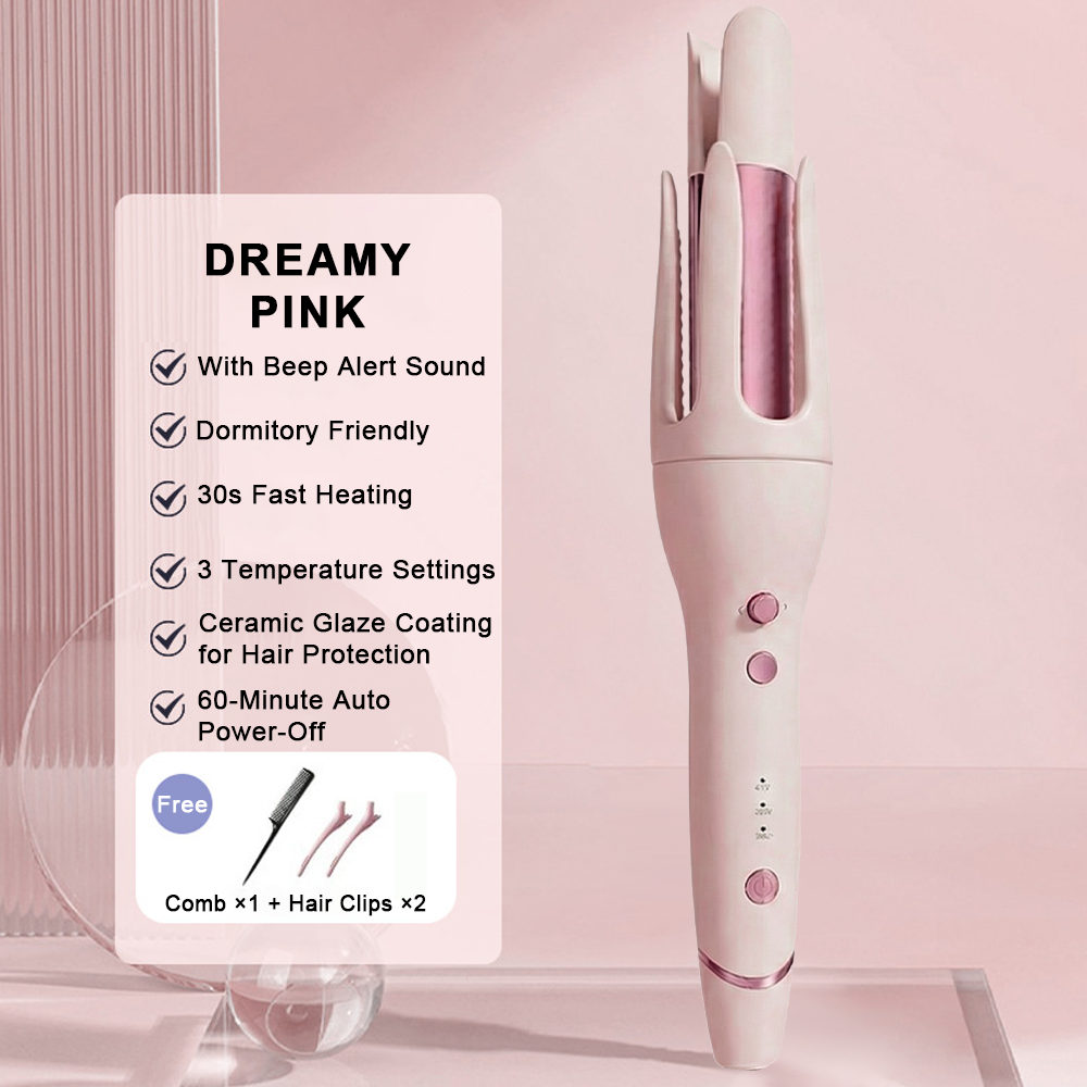 🎉 New Year Special Offer: 60% OFF 💖 Next-Gen Automatic Ceramic Heated Curling Wand -Remifa®