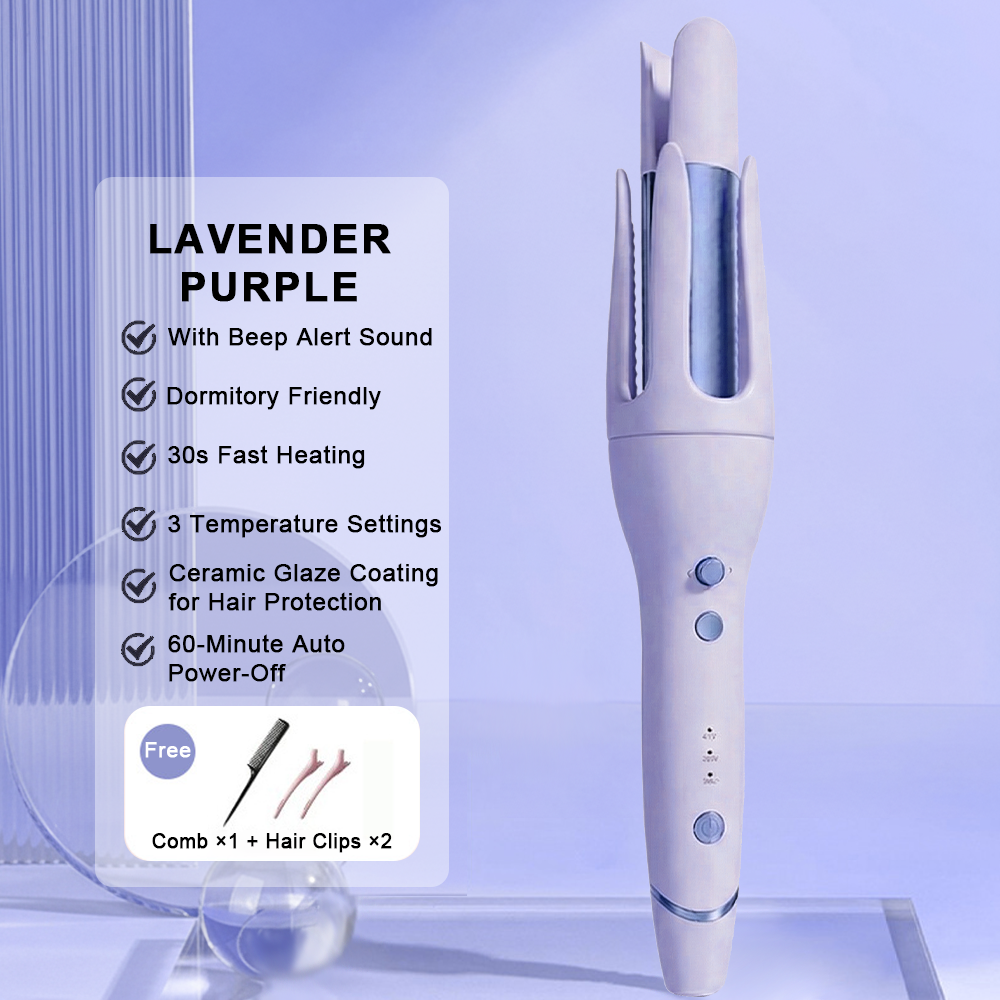🎉 New Year Special Offer: 60% OFF 💖 Next-Gen Automatic Ceramic Heated Curling Wand -Remifa®